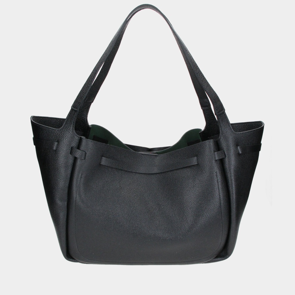 Shopper kabelka Sorella čierna/zlato (2) (4)
