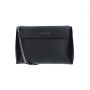 Malá crossbody kabelka Anie čierna/strieborná