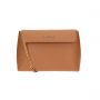 Malá crossbody kabelka Anie koňaková/zlatá