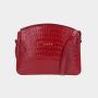 Velké crossbody Rich LIMIT červená kroko/zlato