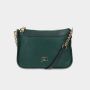 Crossbody Louvre zelená/zlatá