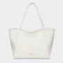 Shopper se zipem Louvre offwhite/zlato