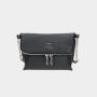 Malé crossbody Marina černá/stříbro