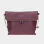 Crossbody Marina švestková/stříbro