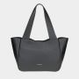Shopper Ivory černá/stříbro