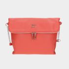 Crossbody Marina korálová/stříbro