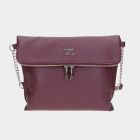 Crossbody Marina švestková/stříbro