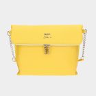 Crossbody Marina žlutá/stříbro