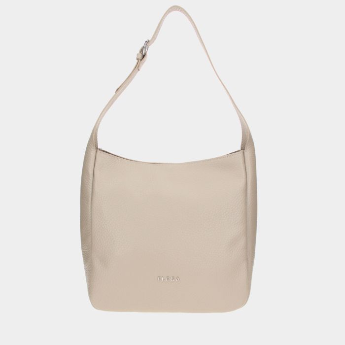 Kabelka Ivory mocca/stříbro