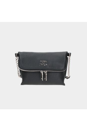 Malé crossbody Marina černá/stříbro