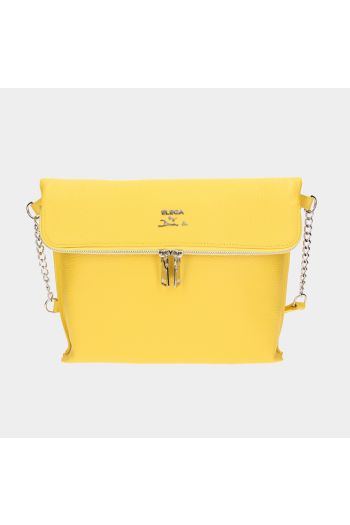 Crossbody Marina žlutá/stříbro