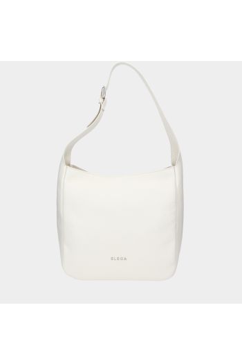 Kabelka Ivory offwhite/stříbro
